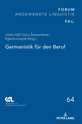 Germanistik fuer den Beruf