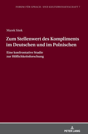 Zum Stellenwert des Kompliments im Deutschen und