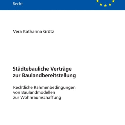 Staedtebauliche Vertraege zur