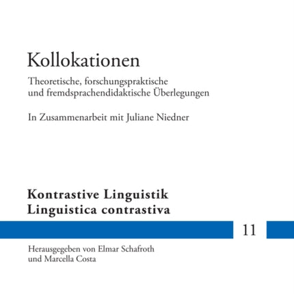 Kollokationen: Theoretische, forschungspraktische