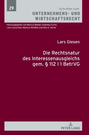 Die Rechtsnatur Des Interessenausgleichs Gem. §