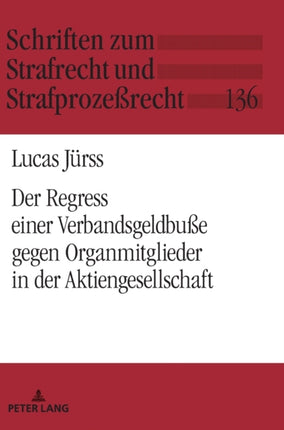 Der Verbandssanktionsregress gegen