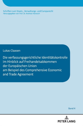 Die verfassungsgerichtliche Identitaetskontrolle