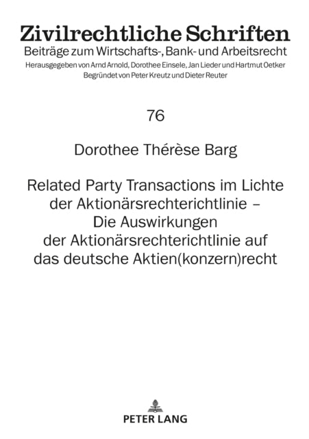 Related Party Transactions im Lichte der