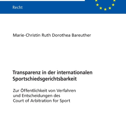 Transparenz in der internationalen
