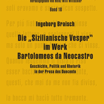 Die  Sizilianische Vesper  im Werk Bartolomeos da