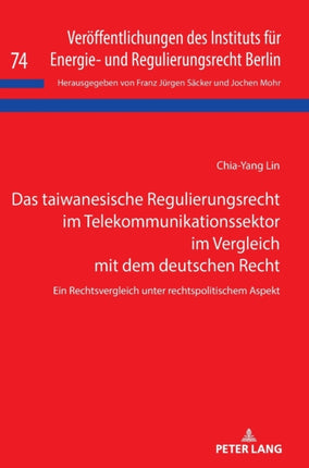 Das taiwanesische Regulierungsrecht im