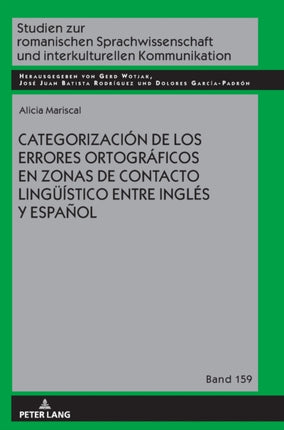 Categorización de los errores ortográficos en