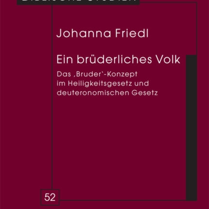 Ein bruederliches Volk: Das 'Bruder'-Konzept im