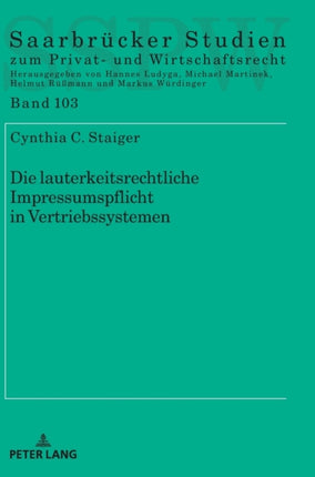 Die lauterkeitsrechtliche Impressumspflicht in