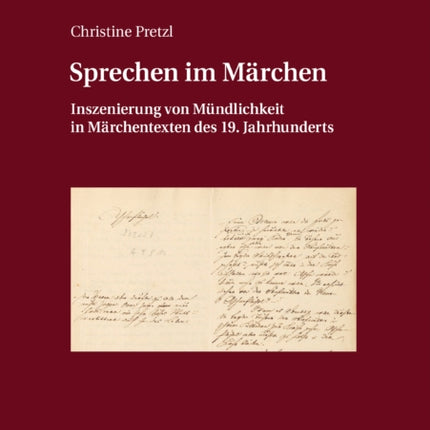 Sprechen im Maerchen: Inszenierung von