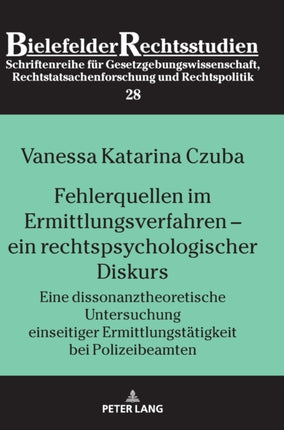 Fehlerquellen im Ermittlungsverfahren - ein