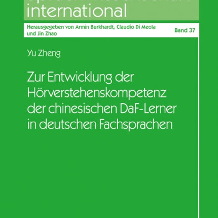 Zur Entwicklung der Hoerverstehenskompetenz der