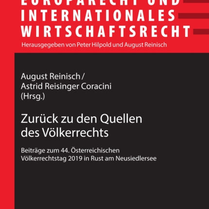 Zurueck zu den Quellen des Voelkerrechts: