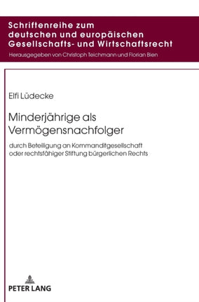 Minderjaehrige als Vermoegensnachfolger: durch
