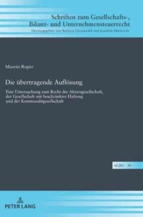 Die uebertragende Aufloesung: Eine Untersuchung