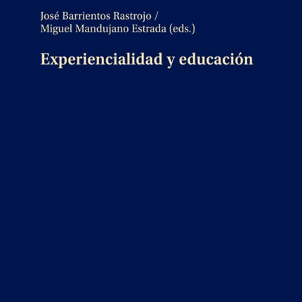 Experiencialidad y educación