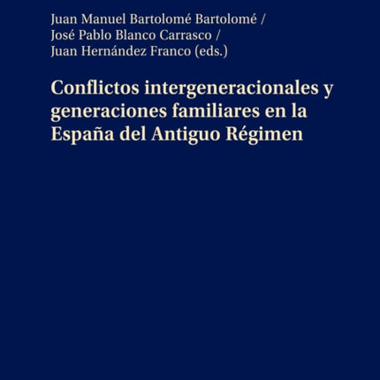 Conflictos Intergeneracionales Y Generaciones