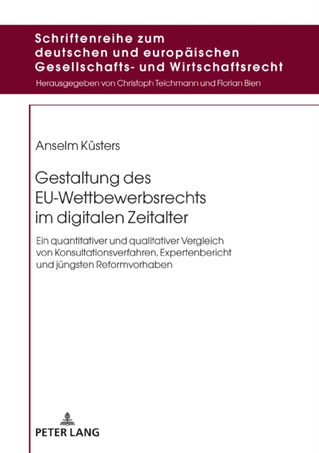 Gestaltung des EU-Wettbewerbsrechts im digitalen