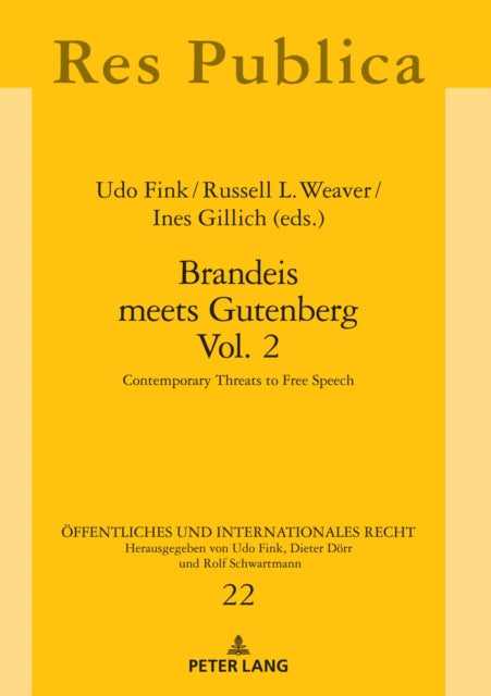 Brandeis meets Gutenberg Vol. 2: Contemporary