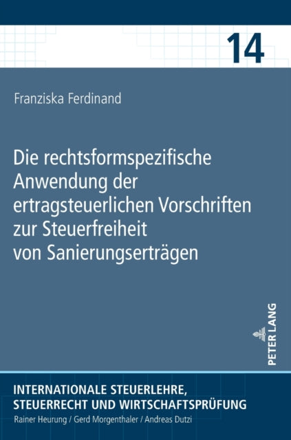 Die rechtsformspezifische Anwendung der