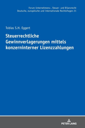 Steuerrechtliche Gewinnverlagerungen mittels