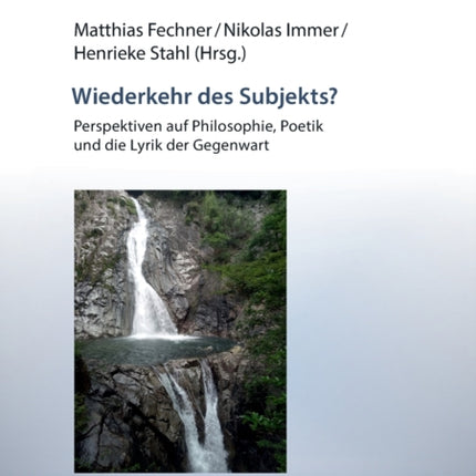Wiederkehr des Subjekts?: Perspektiven auf
