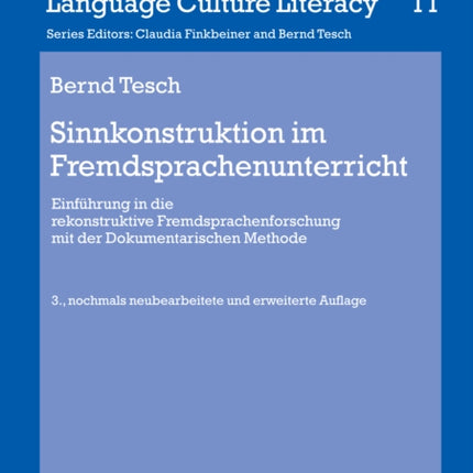 Sinnkonstruktion im Fremdsprachenunterricht: