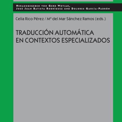 Traducción Automática En Contextos Especializados