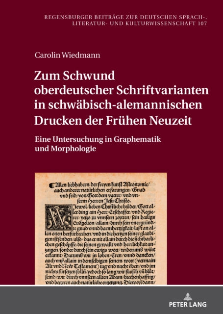 Zum Schwund oberdeutscher Schriftvarianten in