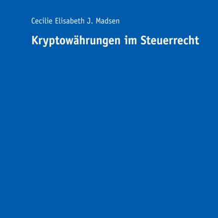 Kryptowaehrungen Im Steuerrecht