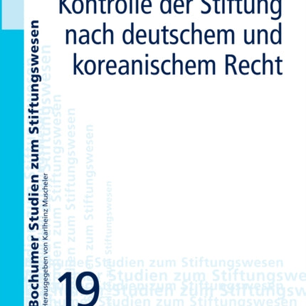 Kontrolle der Stiftung nach deutschem und
