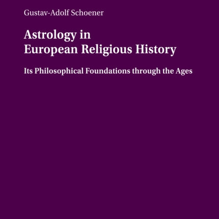 Astrology in European Religious History: Its