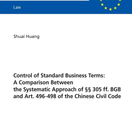Control of Standard Business Terms: A Comparison