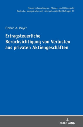 Ertragsteuerliche Beruecksichtigung von Verlusten