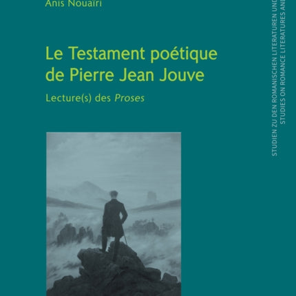 Le Testament Poetique de Pierre Jean Jouve