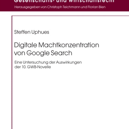 Digitale Machtkonzentration von Google Search: