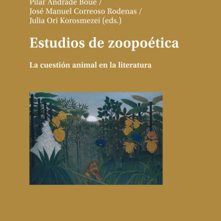 Estudios de zoopoetica