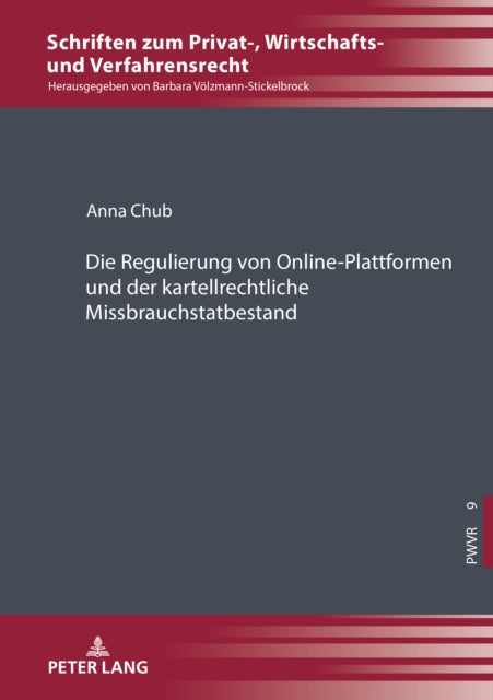 Die Regulierung Von OnlinePlattformen Und Der