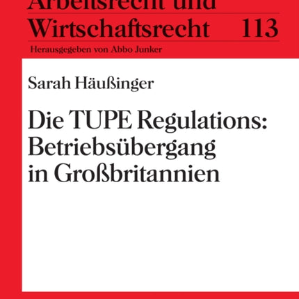 Die TUPE Regulations
