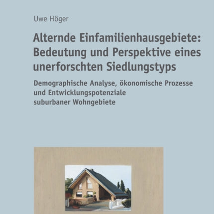 Alternde Einfamilienhausgebiete
