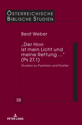 Der HERR ist mein Licht und meine Rettung ... Ps