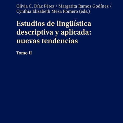 Estudios de lingueística descriptiva y aplicada