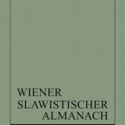 Wiener Slawistischer Almanach Band 902023