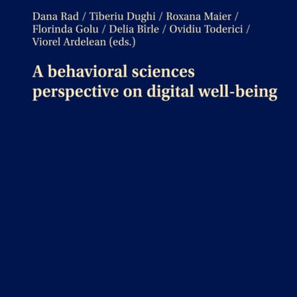 A behavioral sciences perspective on digital