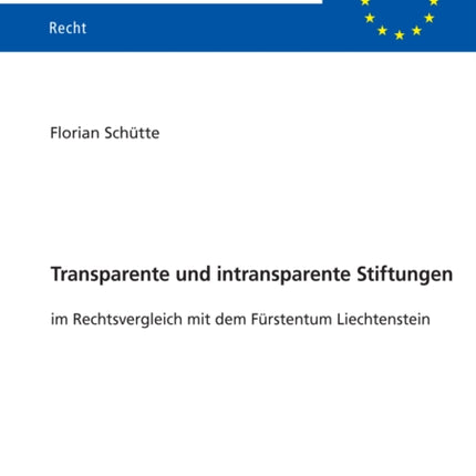 Transparente und intransparente Stiftungen