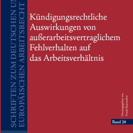 Kuendigungsrechtliche Auswirkungen von