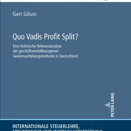 Quo Vadis Profit Split