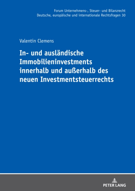 In und auslaendische Immobilieninvestments