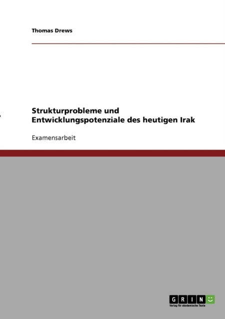 Strukturprobleme und Entwicklungspotenziale des heutigen Irak